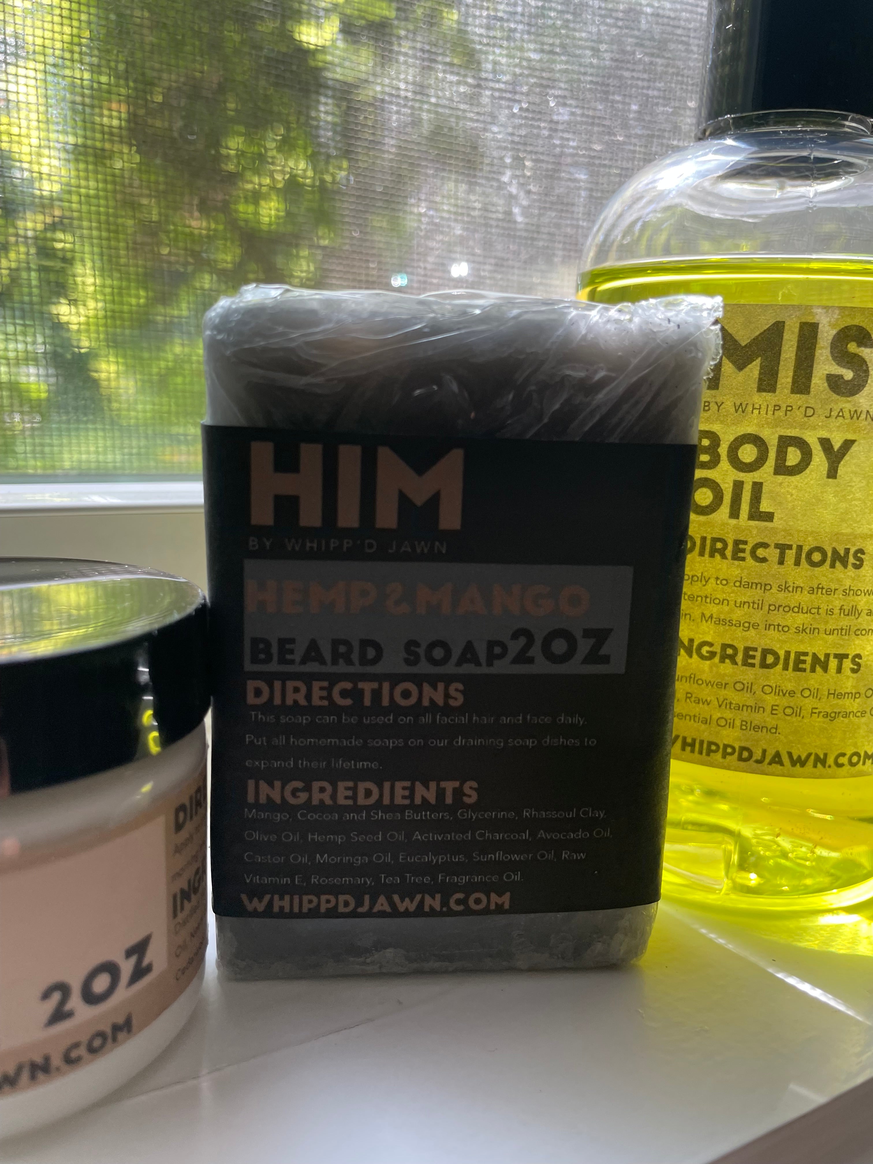 Hemp & Mango Beard Bar